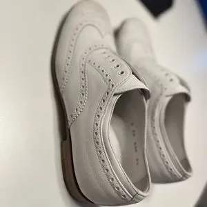 Prada | Shoes | Prada Milano Vintage Calf Bianca | Poshmark display picture 3
